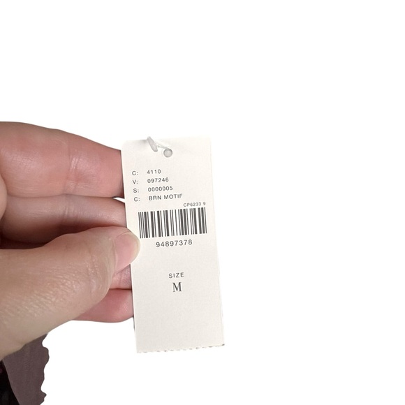 Anthropologie Long Sleeve Appliqué Women’s Blouse M NEW! - Picture 8 of 13